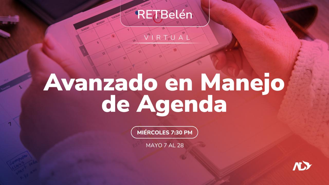 Avanzado en manejo de agenda